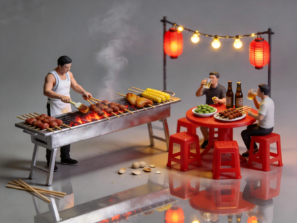 Night Grill — Alleyway Barbecue
