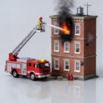 Ladder Attack — Firefighting in Action